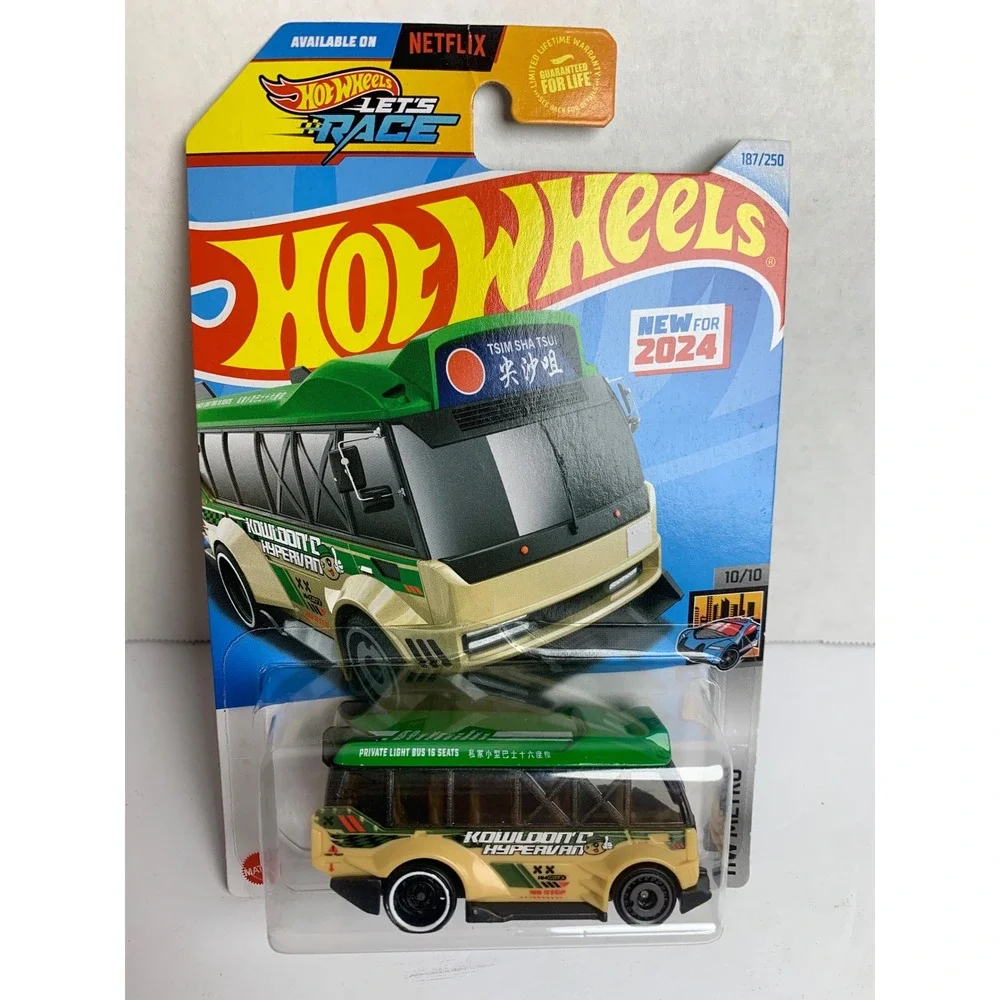Hot Wheels Kowloon'd‎ Hypervan Tan Green 2024 HW Metro 187/250 HRY84 New